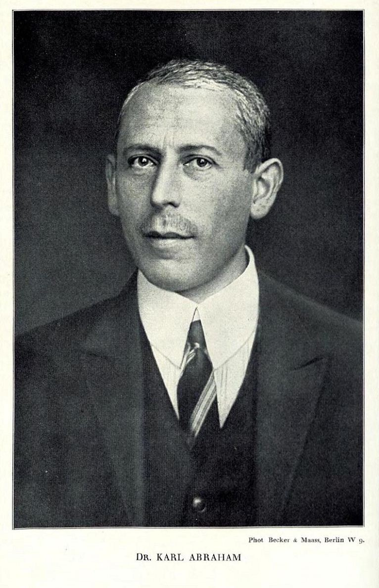 Karl Abraham, ca. 1920, Quelle: Internationale Zeitschrift für Psychoanalyse 7 (1926), H. 2 (Frontispitz), Fotograf(in): unbekannt, veröffentlicht auf Wikimedia Commons.